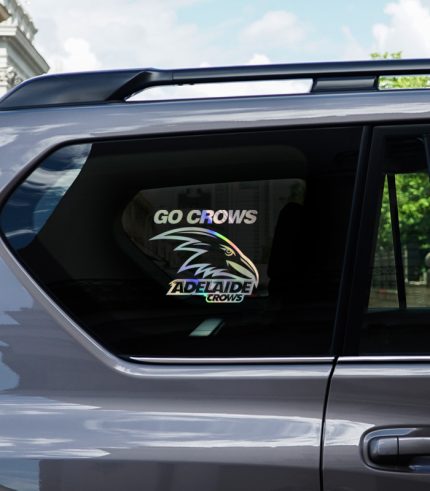 AFL-Go-Adelaide-Crows-Vehicle-Sticker-Car-Window-Decal-white-feedback