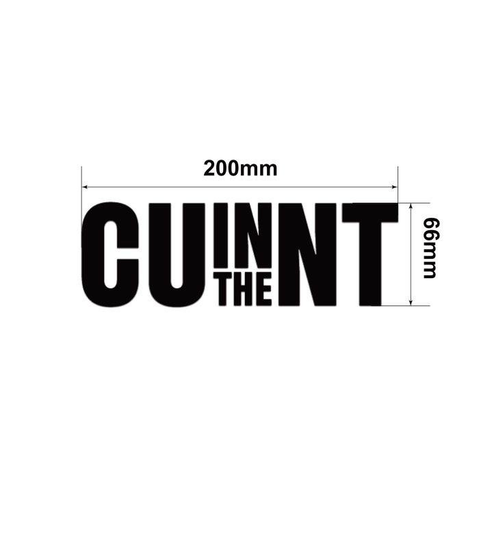 Size-CU-IN-THE-NT-Funny-Northern-Territory-Vehicle-Sticker-Car-Window-Decal-200mmx66mm