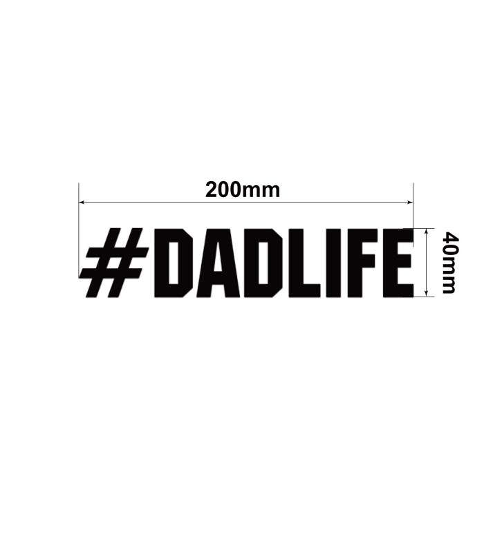 Size-Dadlife-Hashtag-Baby-on-Board-Vehicle-Sticker-Car-Window-Decal-200x40mm