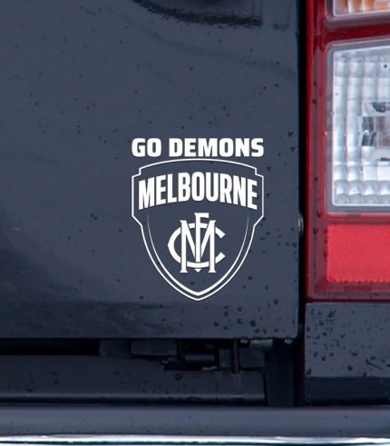 AFL-Go-Demons-Melbourne-Vehicle-Sticker-Car-Window-Decal-feedback