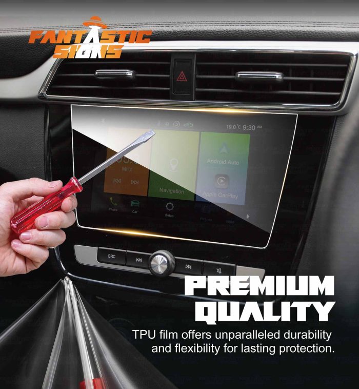 Car 2020-2021-MG-ZS-EV-FantasticSigns-Product-Console-Screen-Protect-Premium-Quality