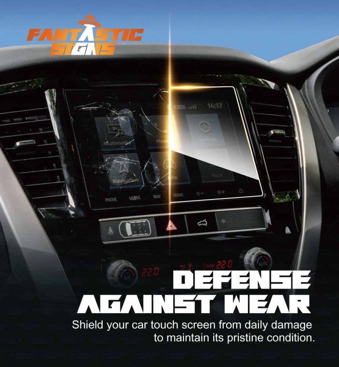 Car Screen Protector Console-Screen-Protect-Mitsubishi-Pajero-Sport-2020-2024-Defense-Against-Wear