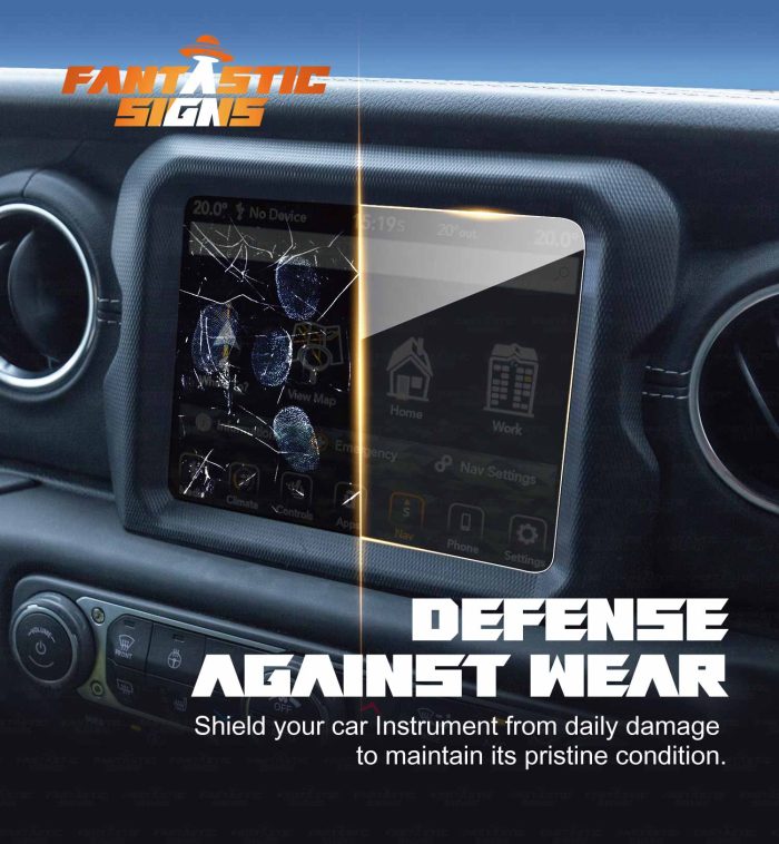 Screen Protector Jeep-Gladiator-2019-2023-screen-protective-film-Defense-Against-Wear