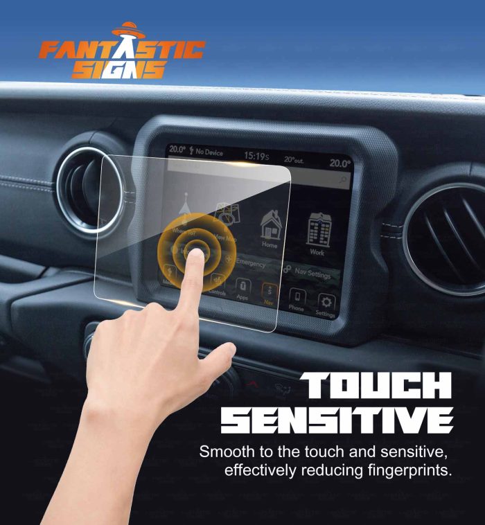 Screen Protector Jeep-Gladiator-2019-2023-screen-protective-film-Touch-Sensitive