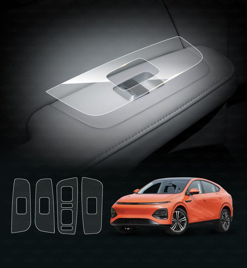 Window Control Panel Protector for XPeng G6 2024-2025- Fantastic Signs