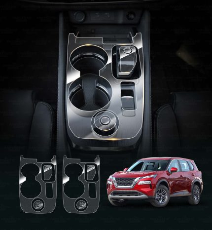Nissan-X-trail--2022-2025-Gear-Shift-Panel-Protector-main-Car Interior Accessories-freebackup