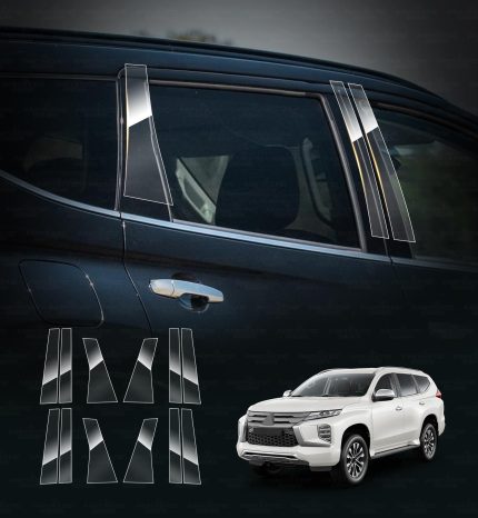 Mitsubishi Pajero Sport 2020-2025-Interior-Accessories-Pillar Trim protector