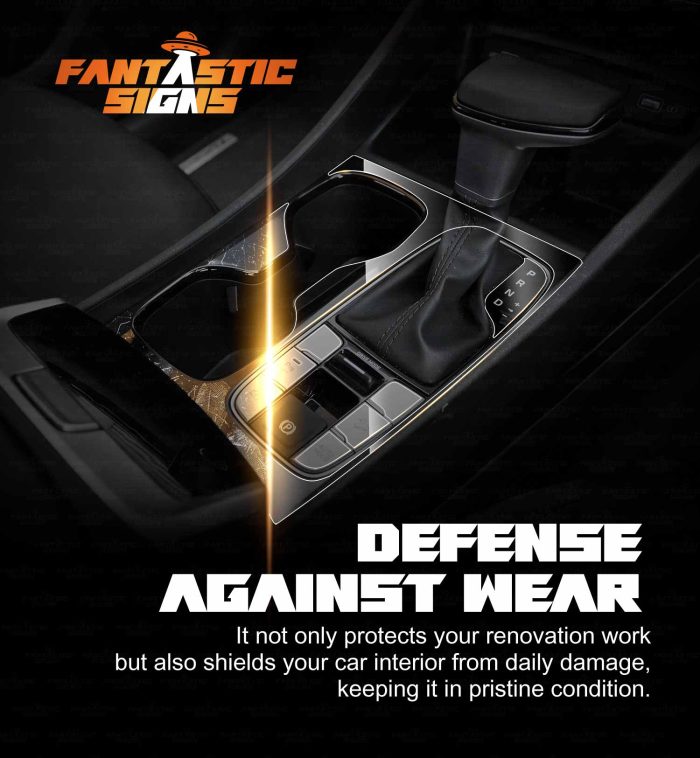 Hyundai-Tucson-2025-Gear-Shift-Panel-2WD-Protector-Car-Interior-scratches-Accessories-main-beforeafter-details-01