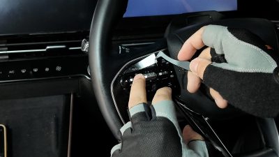 small part installation-steering wheel buttons-step2