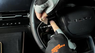 small part installation-steering wheel buttons-step3