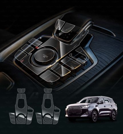 Gear Shift Buttons Protector for Chery Tiggo 7 Petrol 2025 and Newer Car Interior TPU Films Accessories