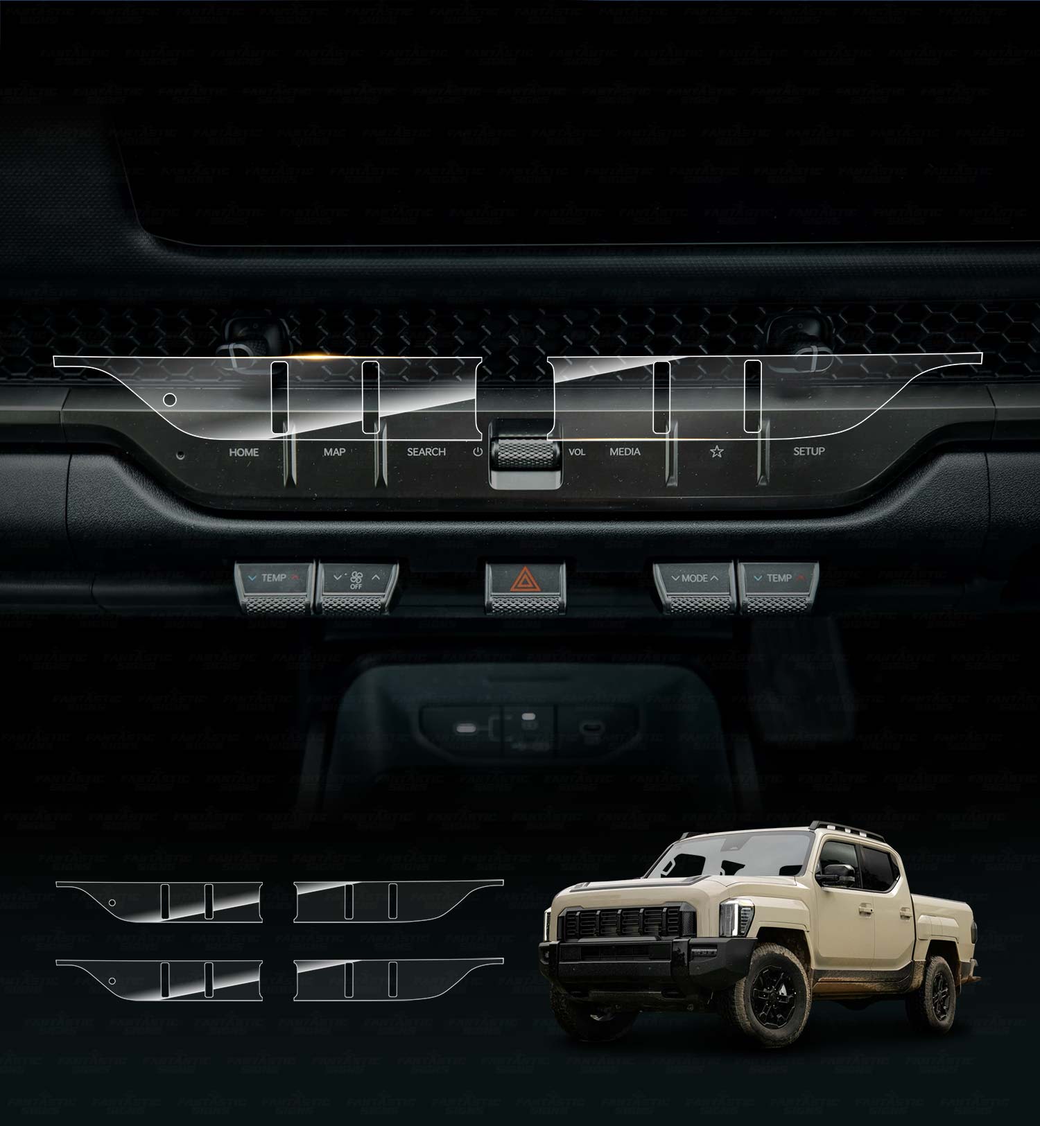 Kia-Tasman-2025-Climate-Control-Panel-Gloss-Protector-Interior-Accessories-main Kia-Tasman-2025-Climate-Control-Panel-Gloss-Protector-Interior-Accessories-main